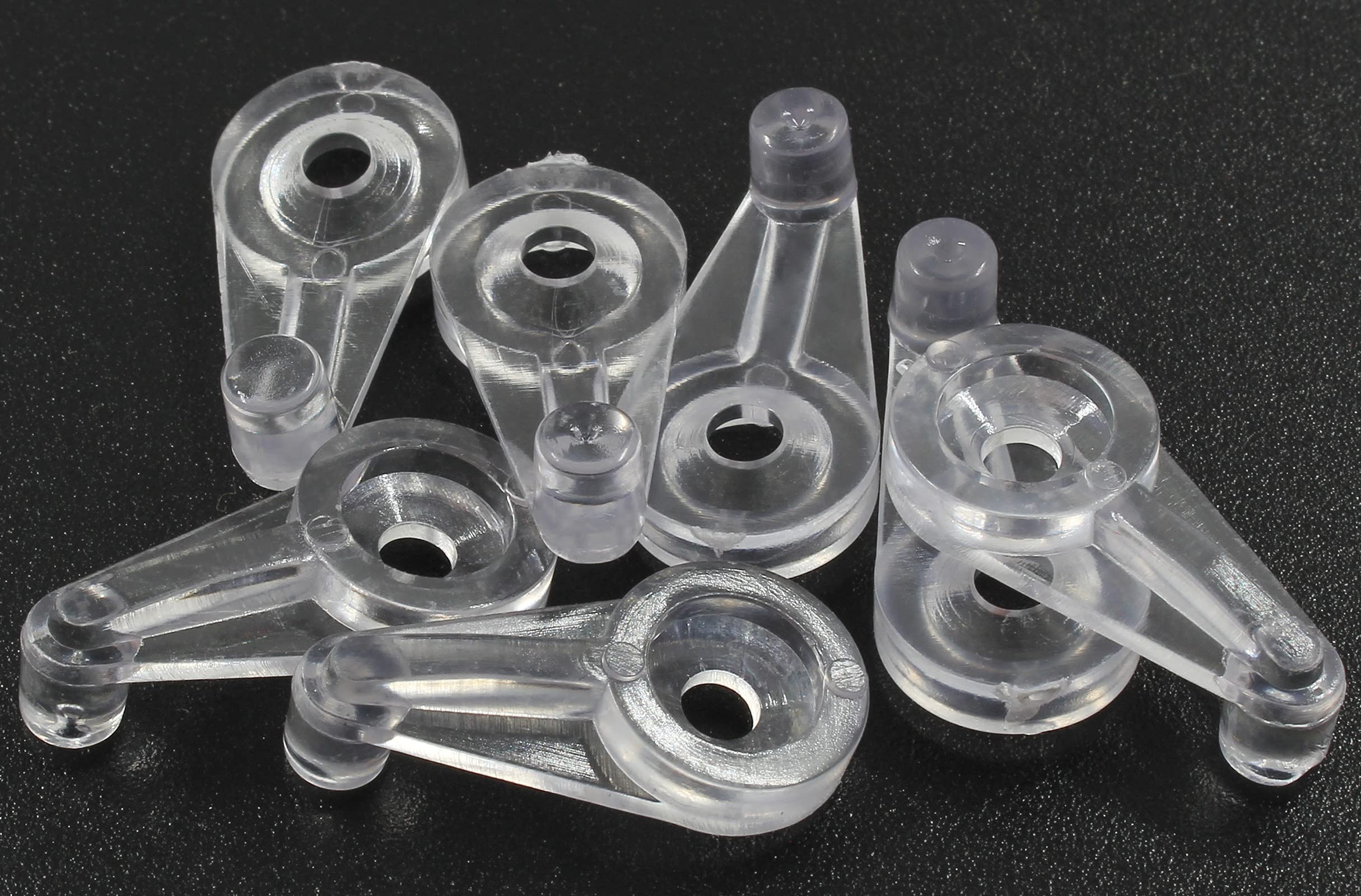 PATIKIL Clips De Retenue De Verre, 30 Paquets De Clips De Verre Pour