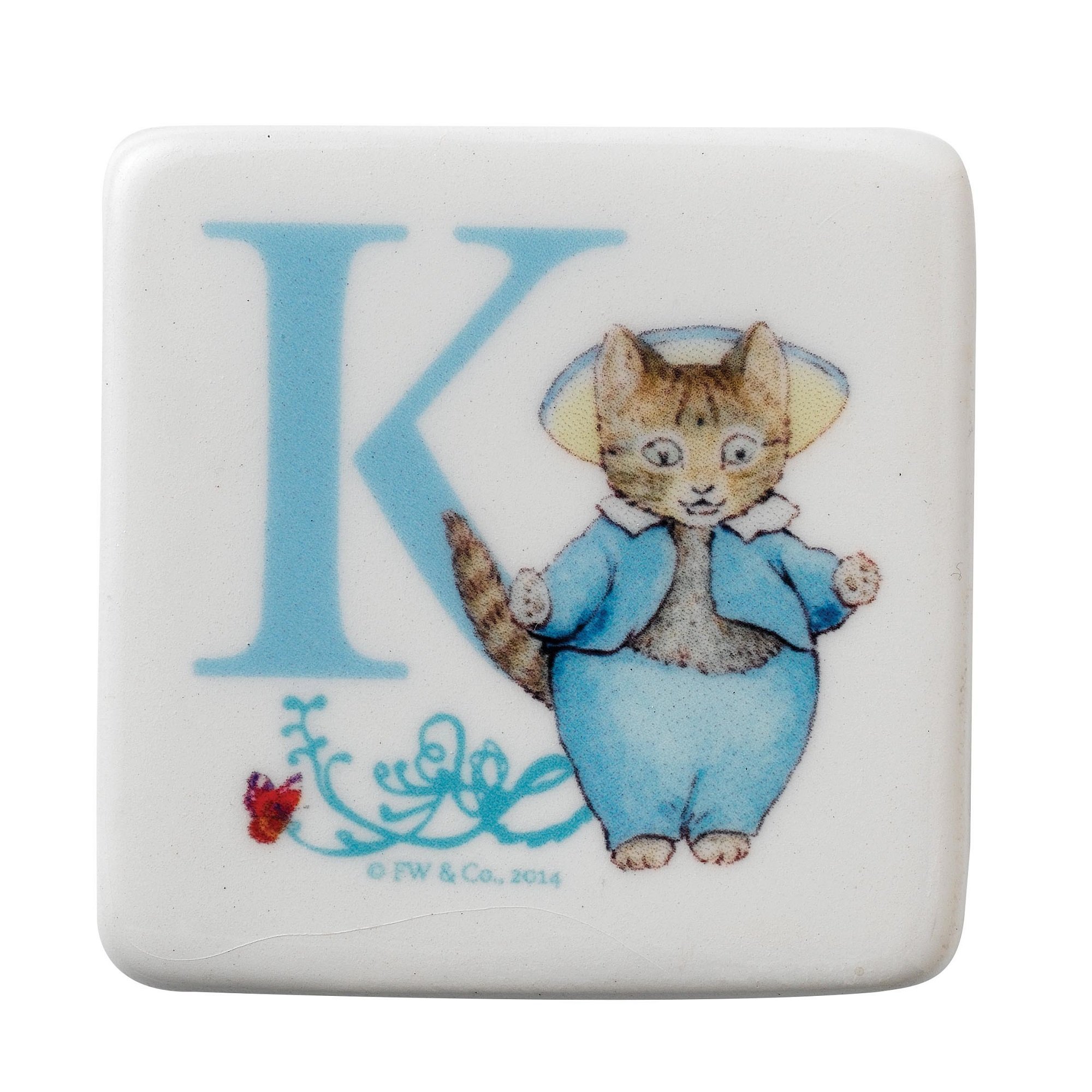 Beatrix Potter A27269 Magnet Letter K Tom Kitten