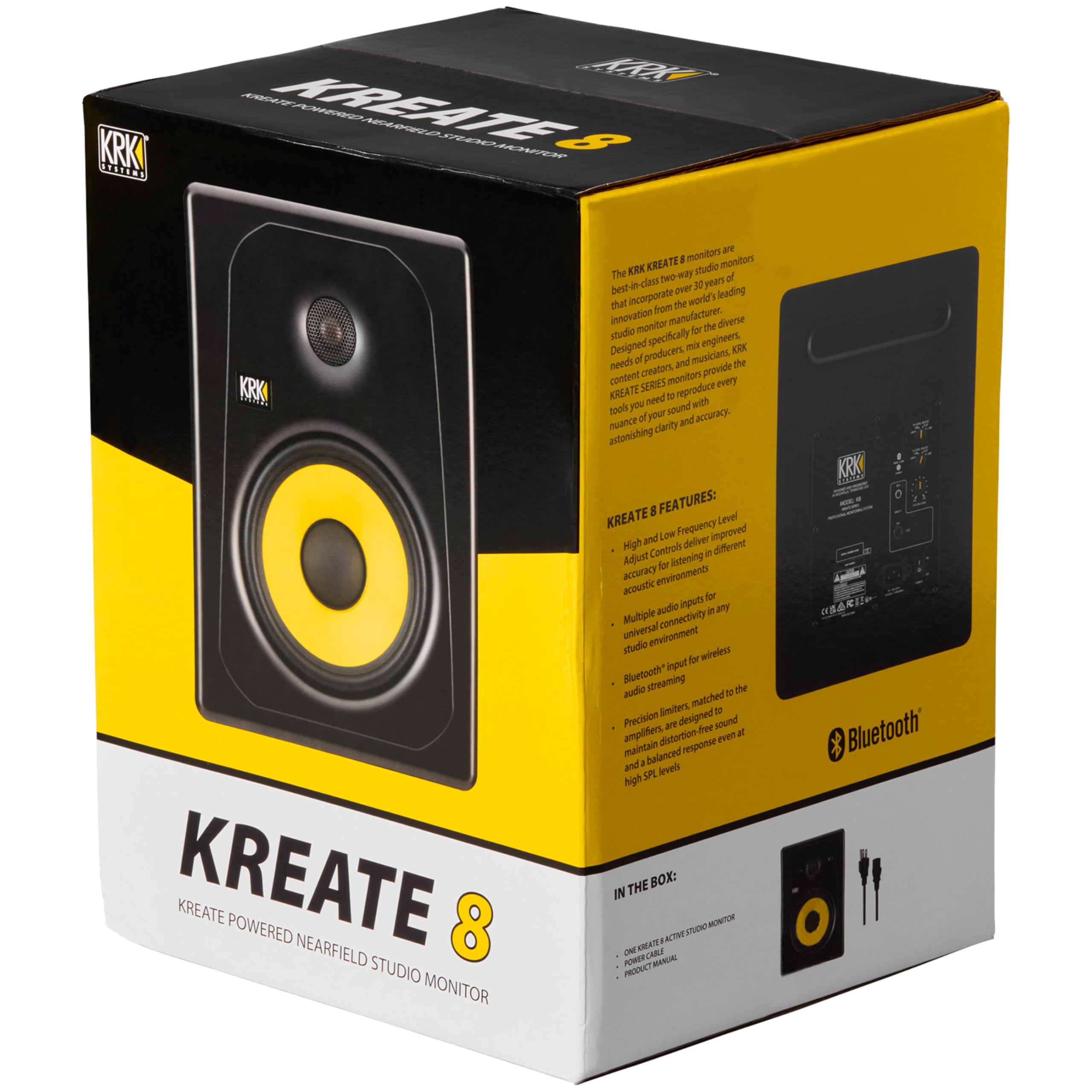 KRK Altoparlante di monitoraggio Kreate 8 (pezzo)