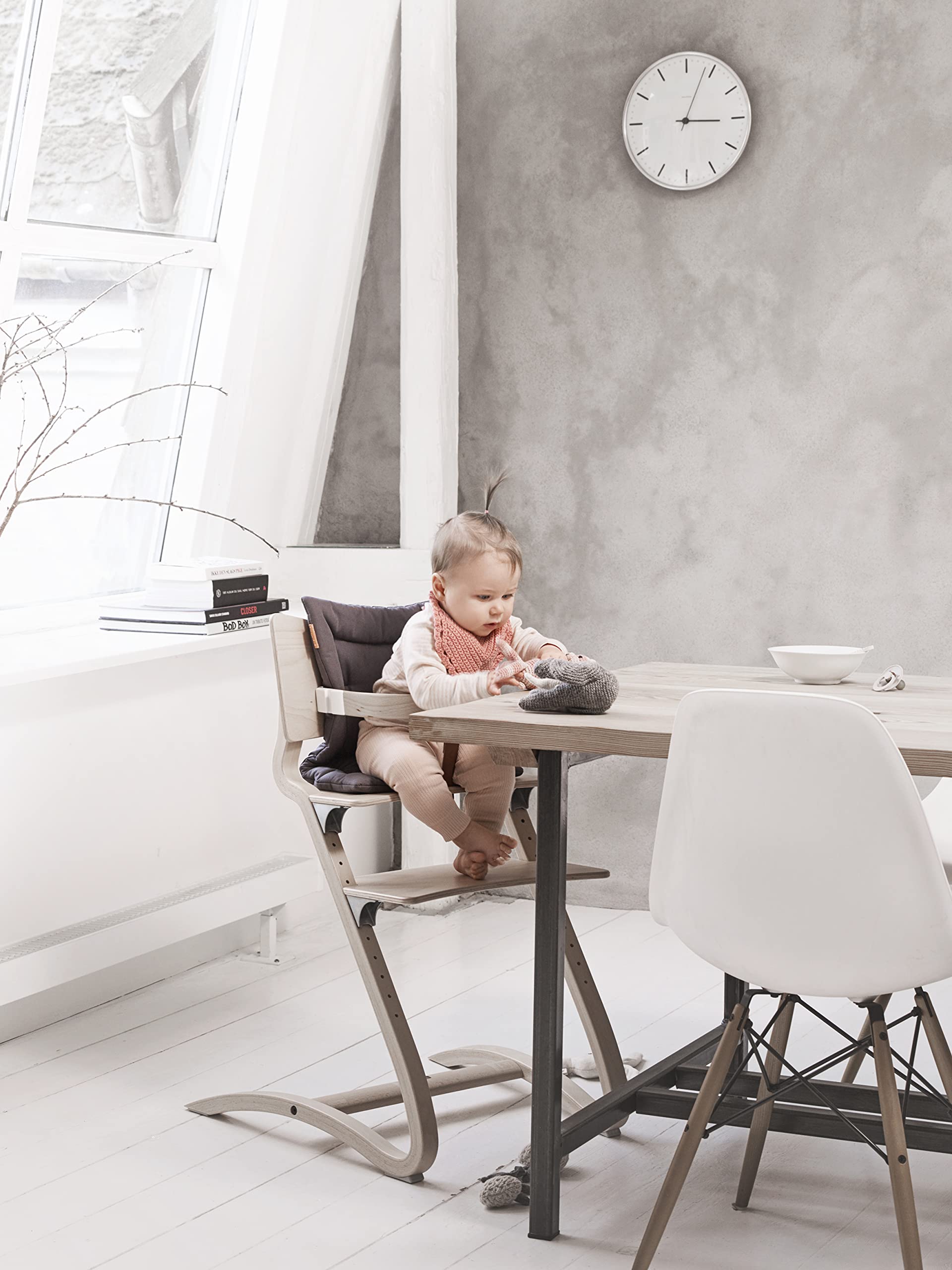 Leander(リエンダー) セーフティーバーとクッション付き 楽天市場】リエンダー Leander ハイチェア セーフティバー