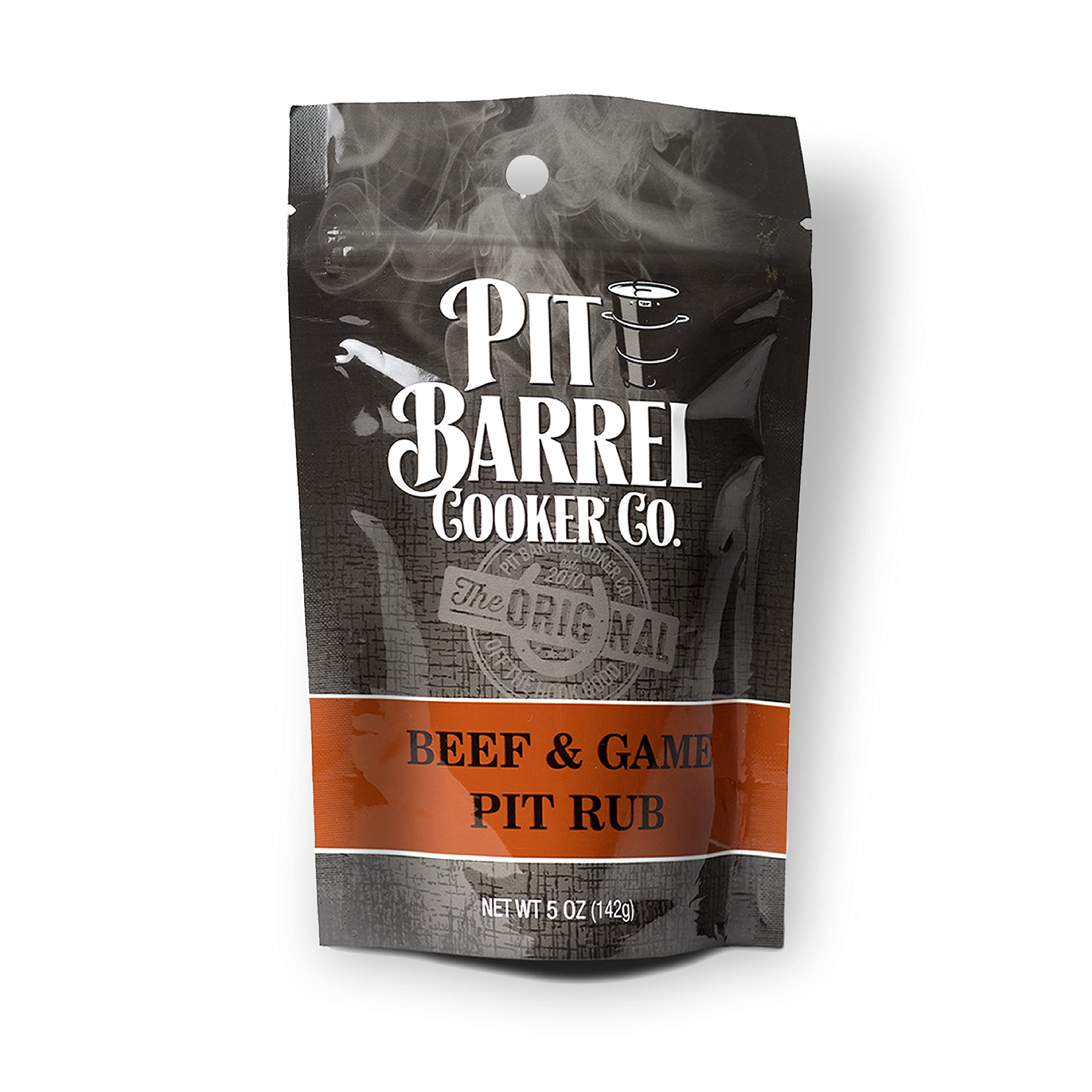 Pit Barrel Cooker Co. Beef and Game Rub | Dry Rub for Smoker | Seasoning for Steaks, Fish, Veggies, Burgers, or Any Red Meat | 5 oz Bag