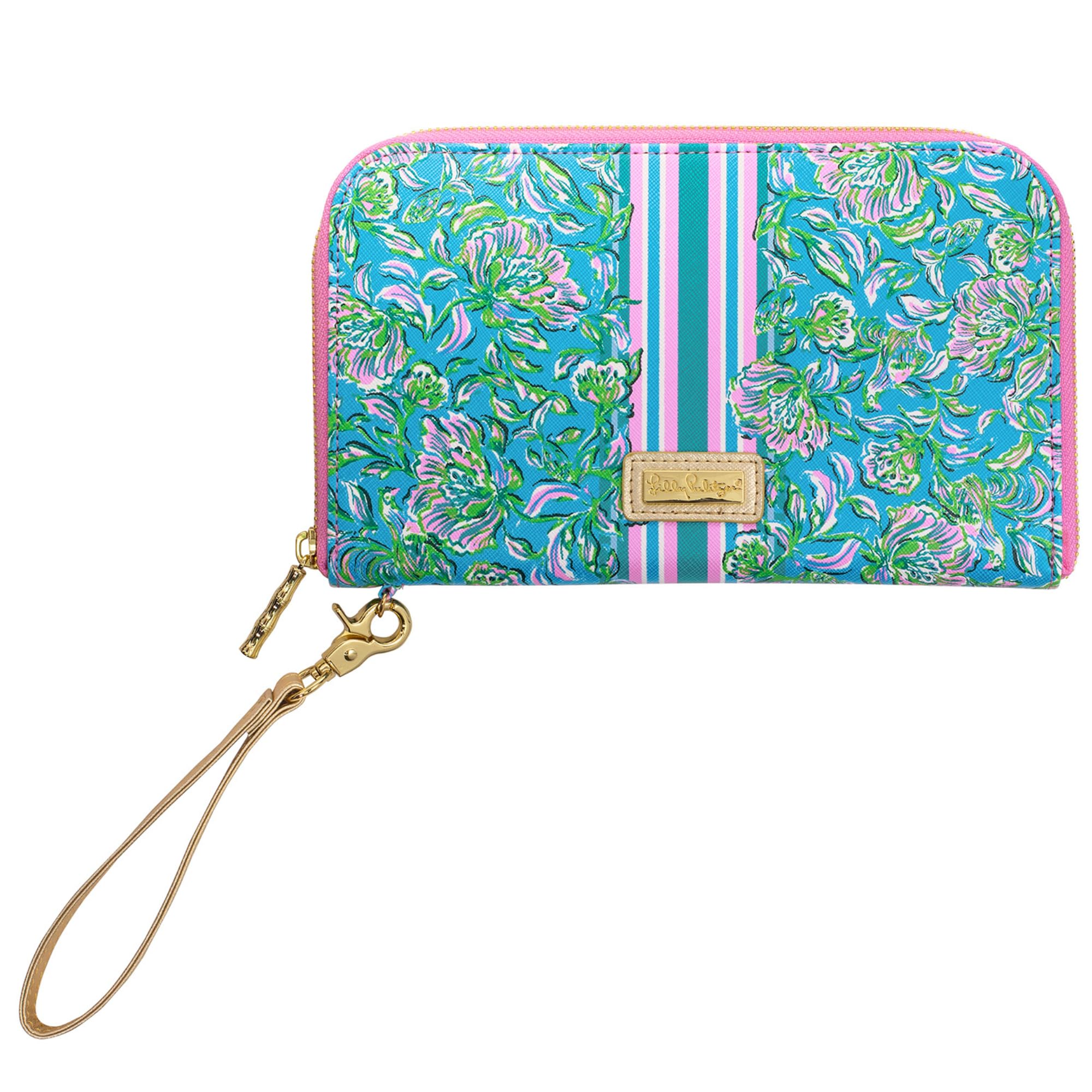 Lilly Pulitzer Travel Wallet Passport Holder, Chick Magnet
