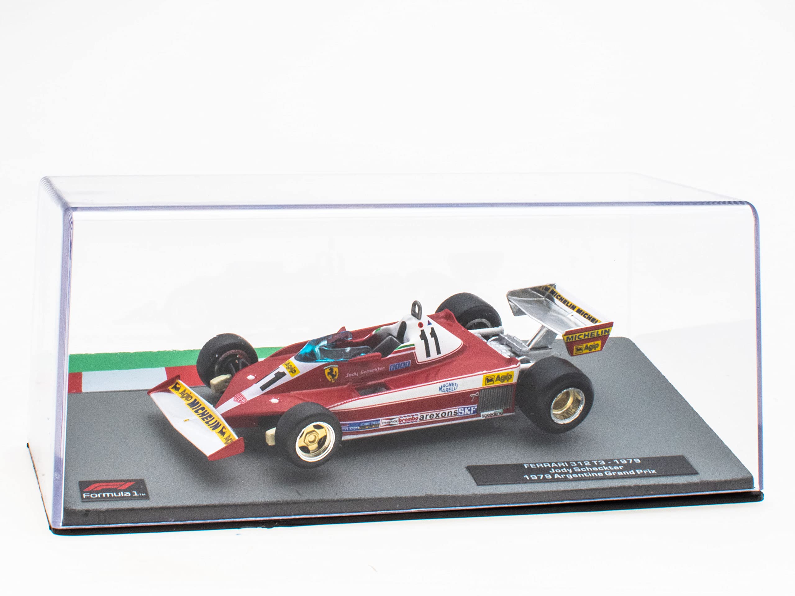 OPO 10 - Miniature car Formula 1 1/43 compatible with FERRARI 312 T3 - Jody Scheckter - 1979 - FD231, Red, Small - Image 2