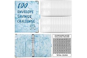 100 Envelopes Money Saving Challenge Flipchart