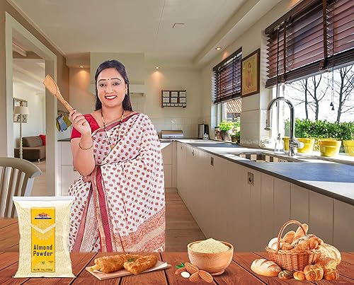 Miniatura 2 de Almendras en polvo Rani 14oz (400g)  Todo natural  Apto para gluten  Sin OMG  Kosher  Vegano  Producto de Estados Unidos