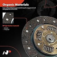 Vista 6 de A-Premium Kit de embrague de transmisión con volante compatible con Volkswagen Jetta 1999-2005, Golf 1999-2006, Beetle 1998-2006 y TT 2000-2006