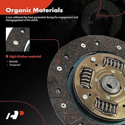 Miniatura 6 de A-Premium Juego de embrague de transmisión con volante compatible con Volkswagen Jetta 1999-2005, Golf 1999-2006, Beetle 1998-2006 y TT 2000-2006,