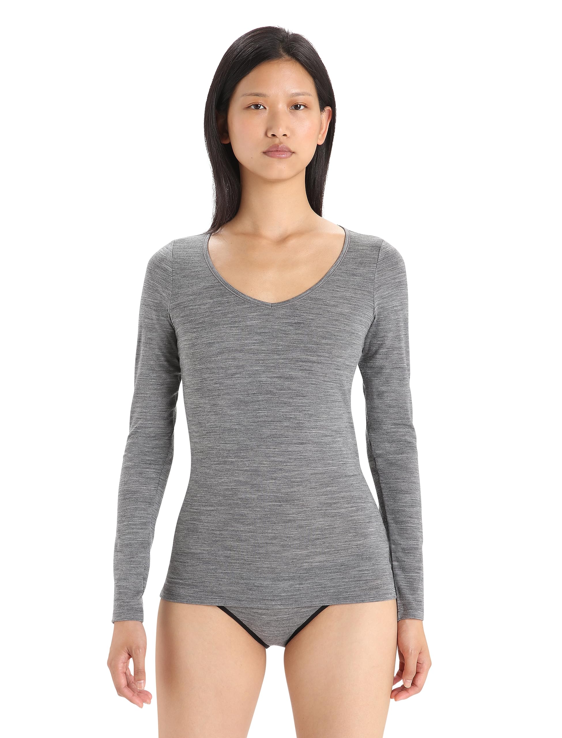 Icebreaker Damen Funktionsshirt Siren Long Sleeve Sweetheart