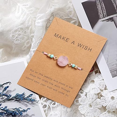 Miniatura 3 de Pulsera de regalo para mujer pulseras y brazaletes pulsera tejida de resina personalizada pulsera de mano pulseras de papel joyería para Navidad