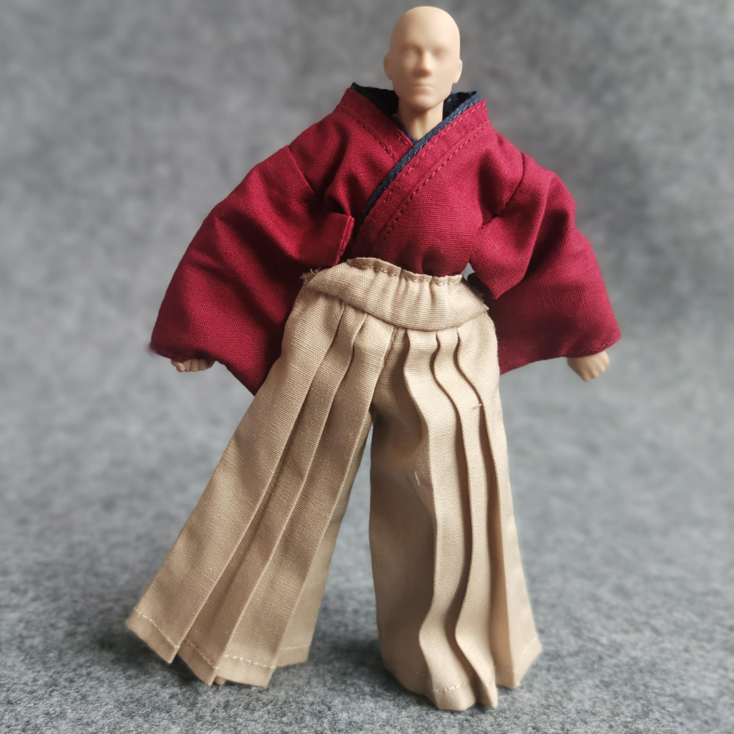 Amazon.com: 1/12 Samurai Uniform Kimono Clothes for 6