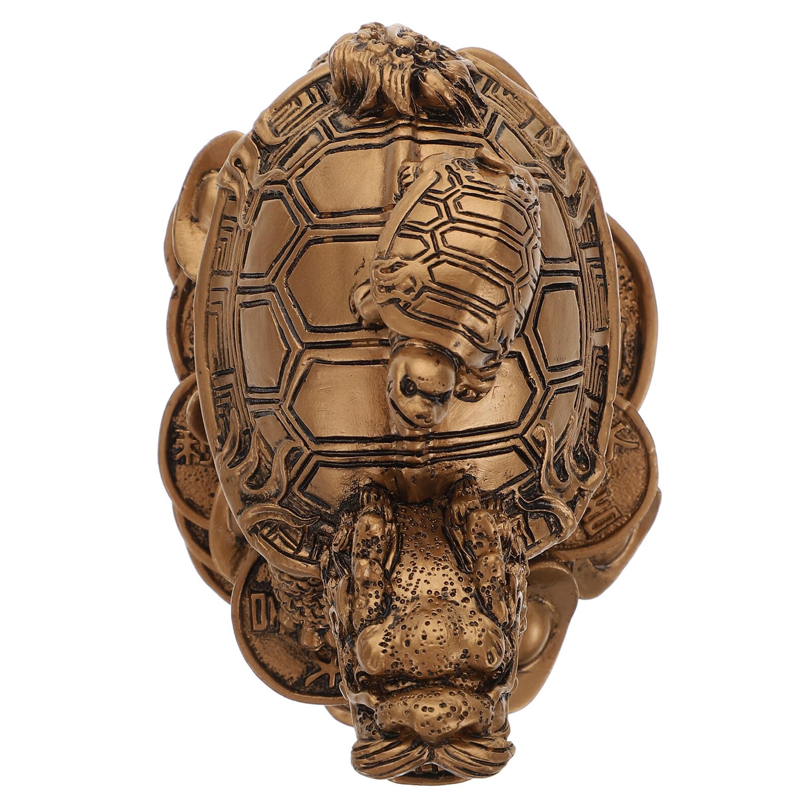Estatua Decorativa de dragón Tortuga de Resina para decoración del hogar de Oficina y Bar, Adornos propicios de diseño Delicado para Escritorio y Acentos Feng Shui