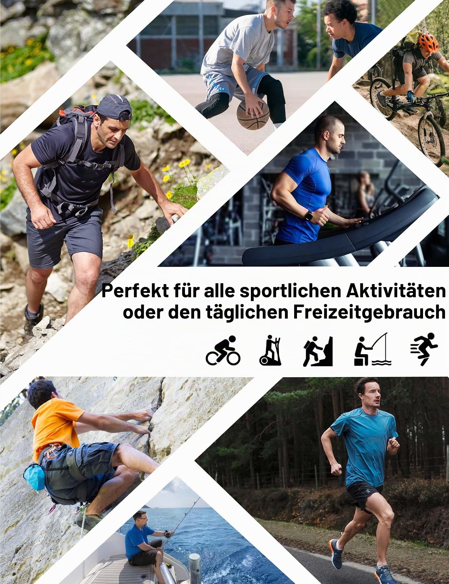 3/5 Pack T-Shirts Für Herren Sport Tshirts Herren Funktionsshirt Laufshirt Herren Kurzarm Sommer Fitnessshirt Trainingsshirt Sport Kleidung Männer Atmungsaktive Shirts