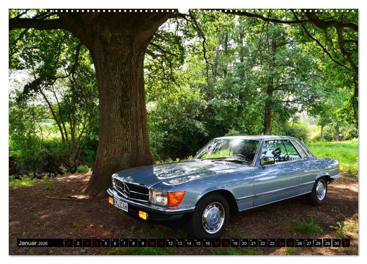 SLC Eleganz hat einen Namen (hochwertiger Premium Wandkalender 2026 DIN A2 quer), Kunstdruck in Hochglanz: Ein Klassiker aus dem Schwabenland (CALVENDO Mobilitaet)