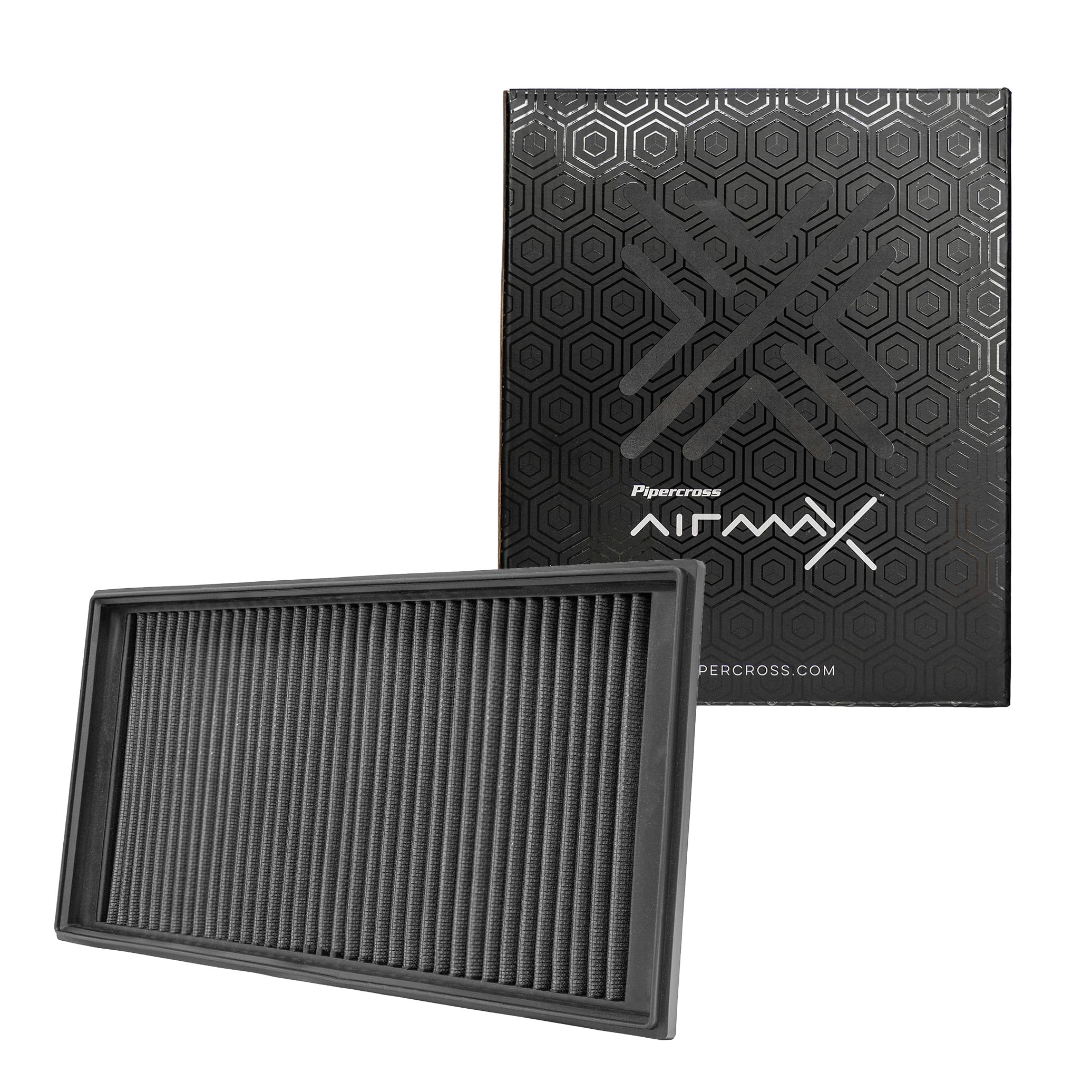 Pipercross AirMax Pleated Panel Filter, for Audi SEAT Skoda VW, Maximises Horsepower & Torque, Lifetime Durability, Premium & High Performance, AM1389