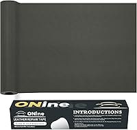 Vista 46 de ONine - Parche de reparación de cuero, cinta de reparación de cuero, parche de reparación de cuero de 12 x 48 pulgadas para muebles, kit