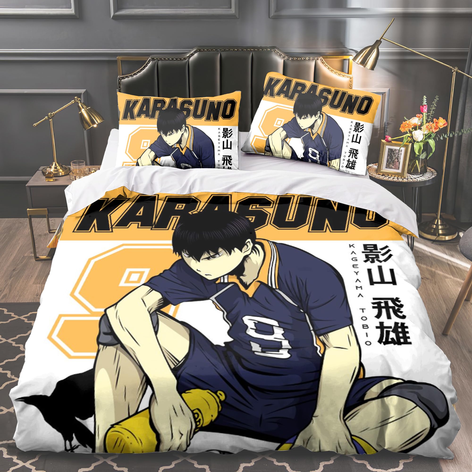 Sábanas Haikyuu!! Piezas Funda Nórdica 135x200cm Fundas