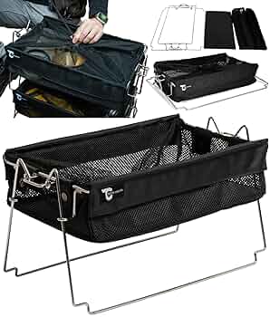 【2個セット】TOKYO CRAFTS バケットシェルフ　メッシュ キャンプ収納コンテナ】バケットシェルフメッシュ2個セット