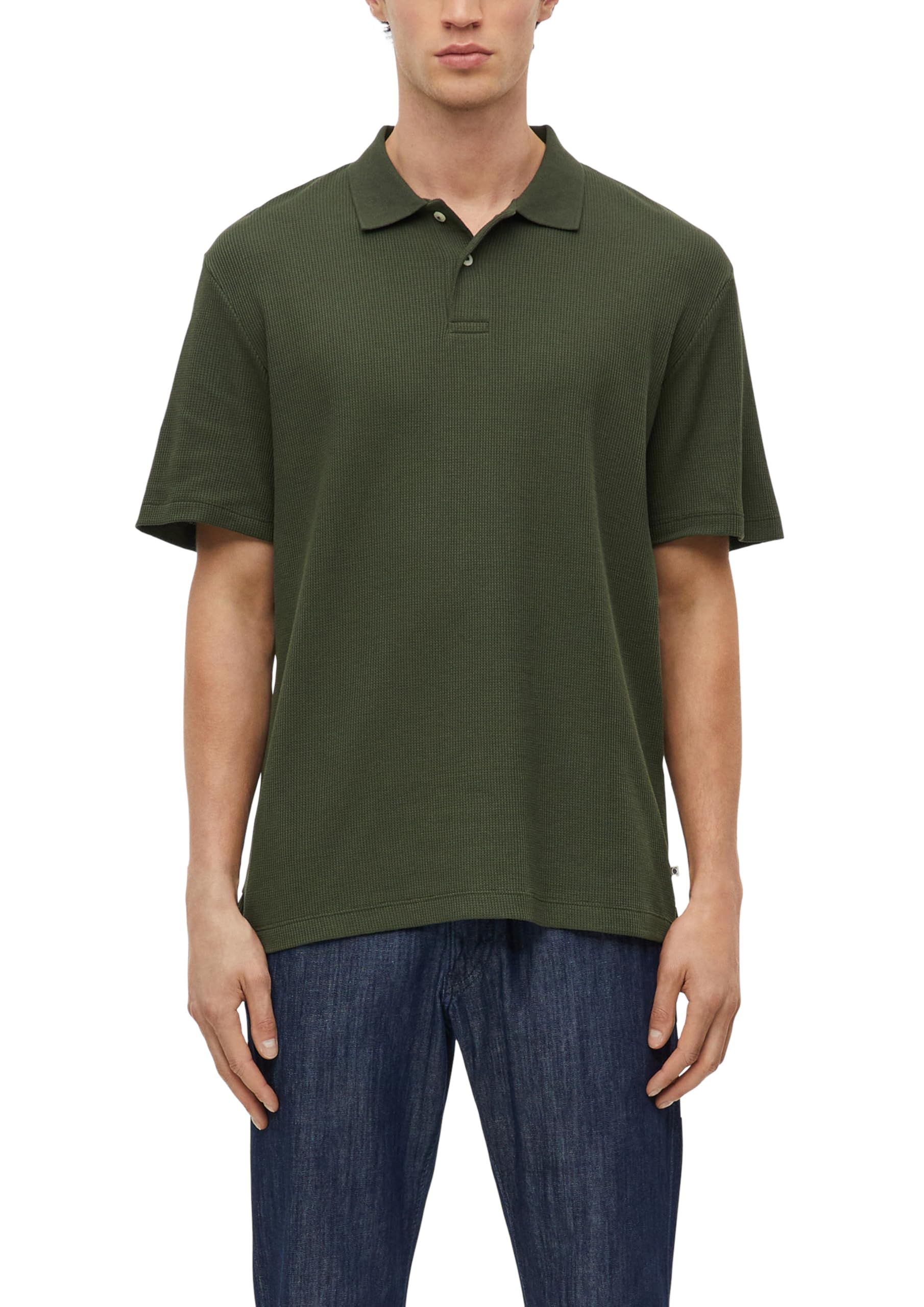 s.Oliver Men's 2178942 Polo Shirt (Pack of 1), Green, XL