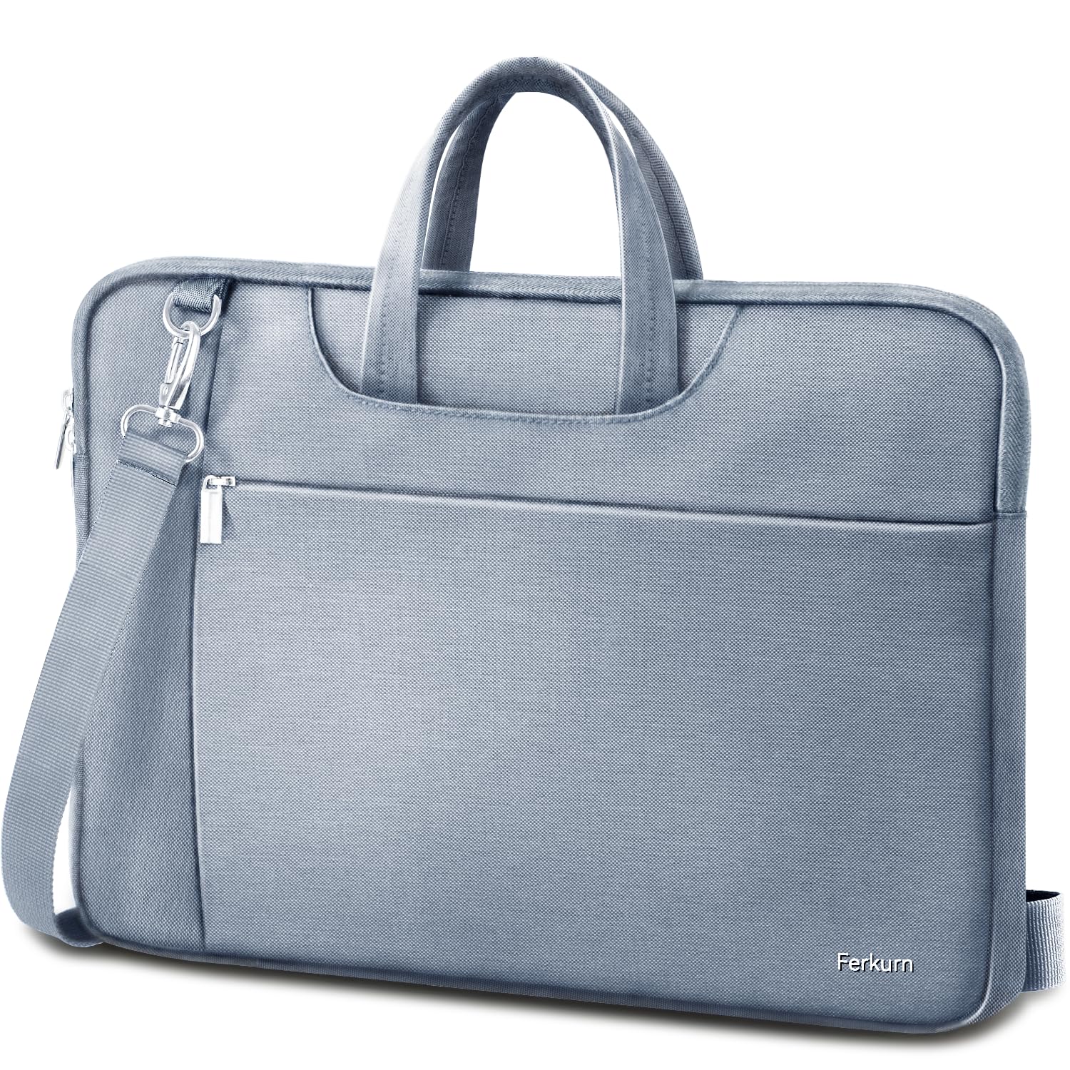 Ferkurn Laptop Case Bag for Women Men Briefcase Messenger Bag, 17 17.3 Inch