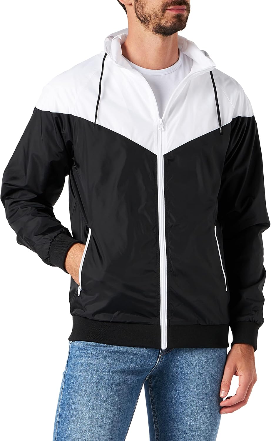 Urban Classics RECYCLED WINDRUNNER - Outdoorjas - black black/zwart