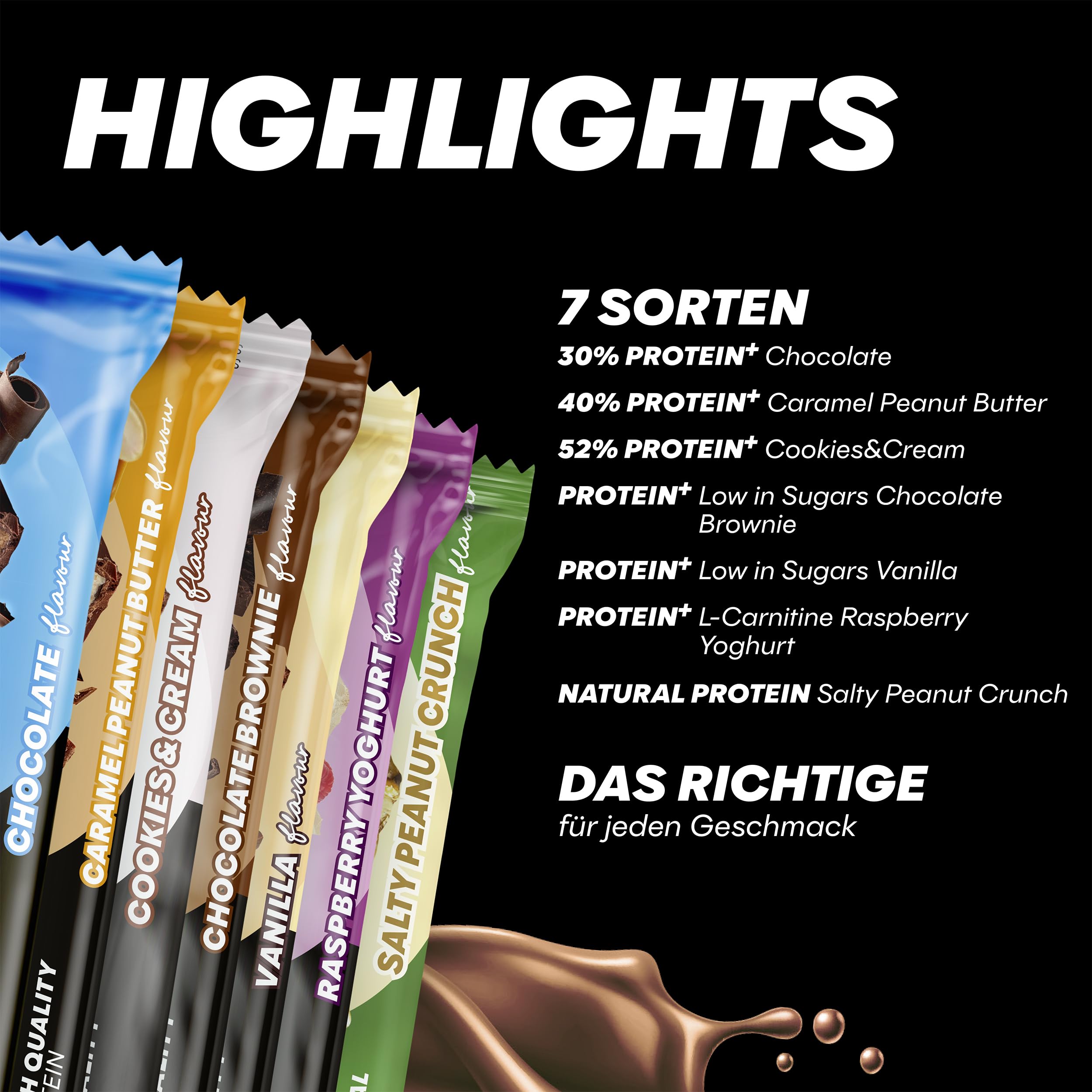 Powerbar - Protein Multiflavour Box - 14 Powerbar Riegel