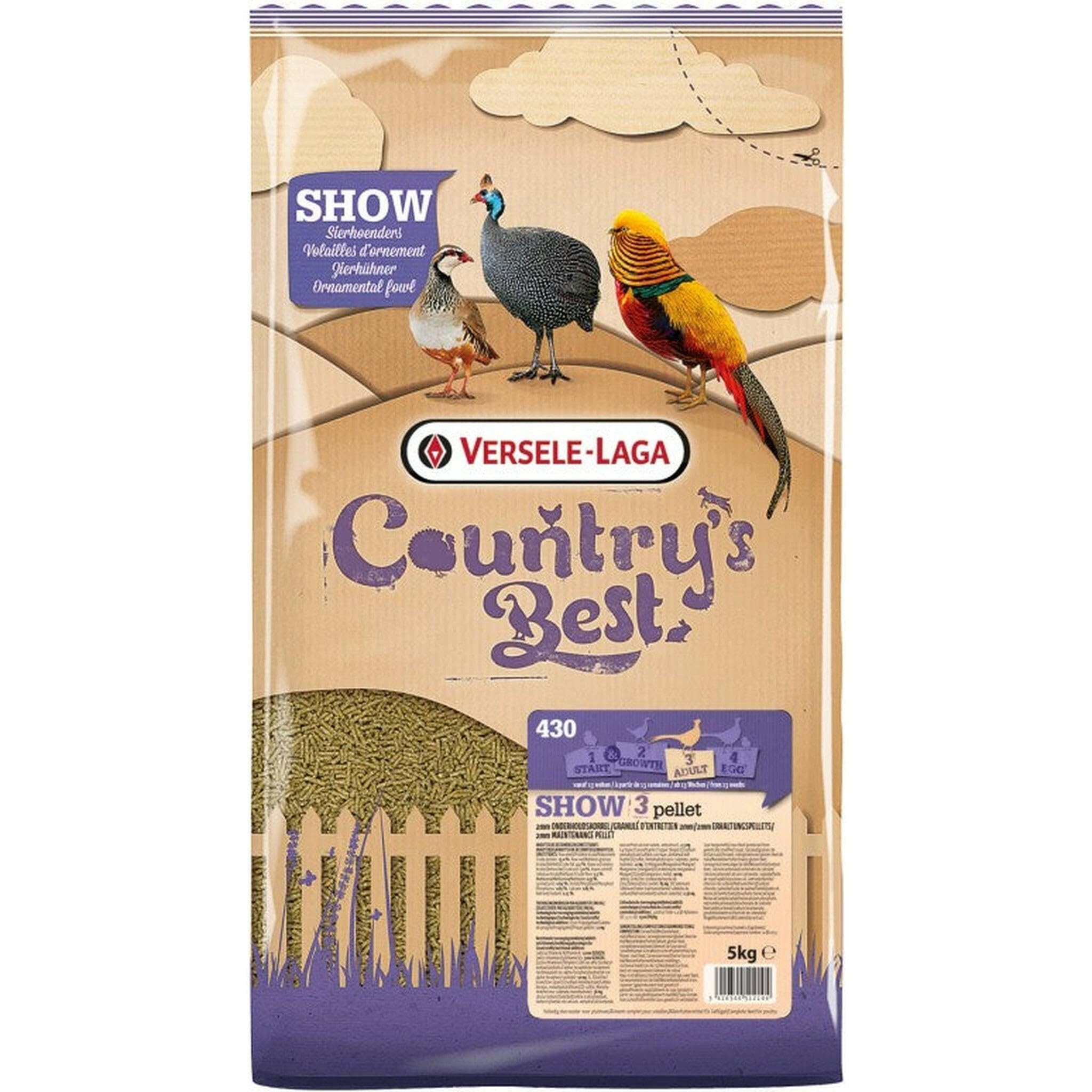 Versele Laga Countrys Best Show 3 - ozdobna karma dla drobiu (5 kg) (Multicolor)