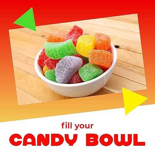 Miniatura 4 de Surtido de caramelos de gelatina en rodajas de fruta (bolsa de 2 libras)