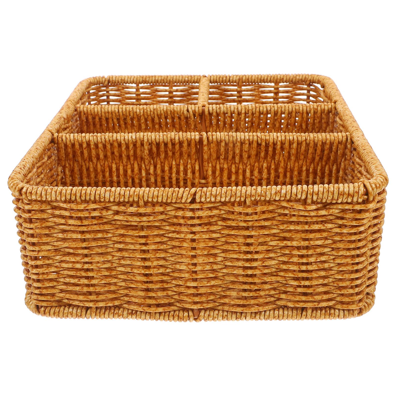 Panier de rangement tissé à compartiments MAGICLULU pour bureau et maison