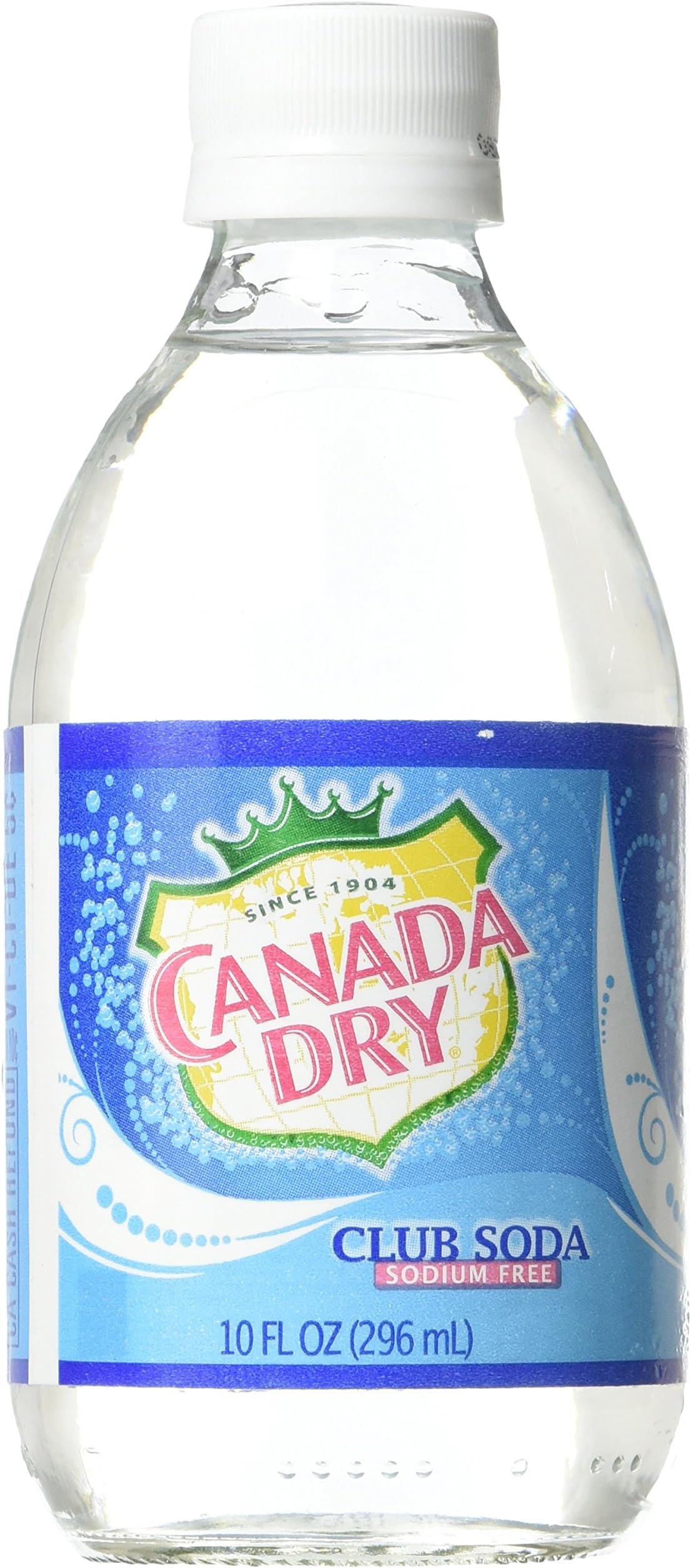 Canada Dry Club Soda Bottles,10 Fl Oz (Pack of 6)