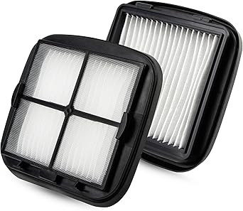 97D5 Filter Replacement for Bissell Pet Eraser Corded Hand Vac 33A1B 33A1 33A1W 27K6 Replace # 203-7416 2031432 (2 PACK) LUXRILIX