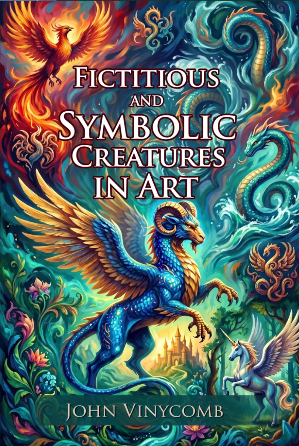 Fictitious and Symbolic Creatures in Art: A Guide to Mythical Heraldry: Decoding Medieval Heraldry - Fully Illustrated Edition with Author Biography