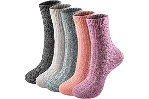 Warm and Comfy Cabin Socks: The Perfect Winter Escape for Your Feet...