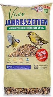 Paul´s Mühle Wildvogelfutter, Ganzjahresfutter für Wildvögel, 4-Jahreszeiten, 5 kg product image
