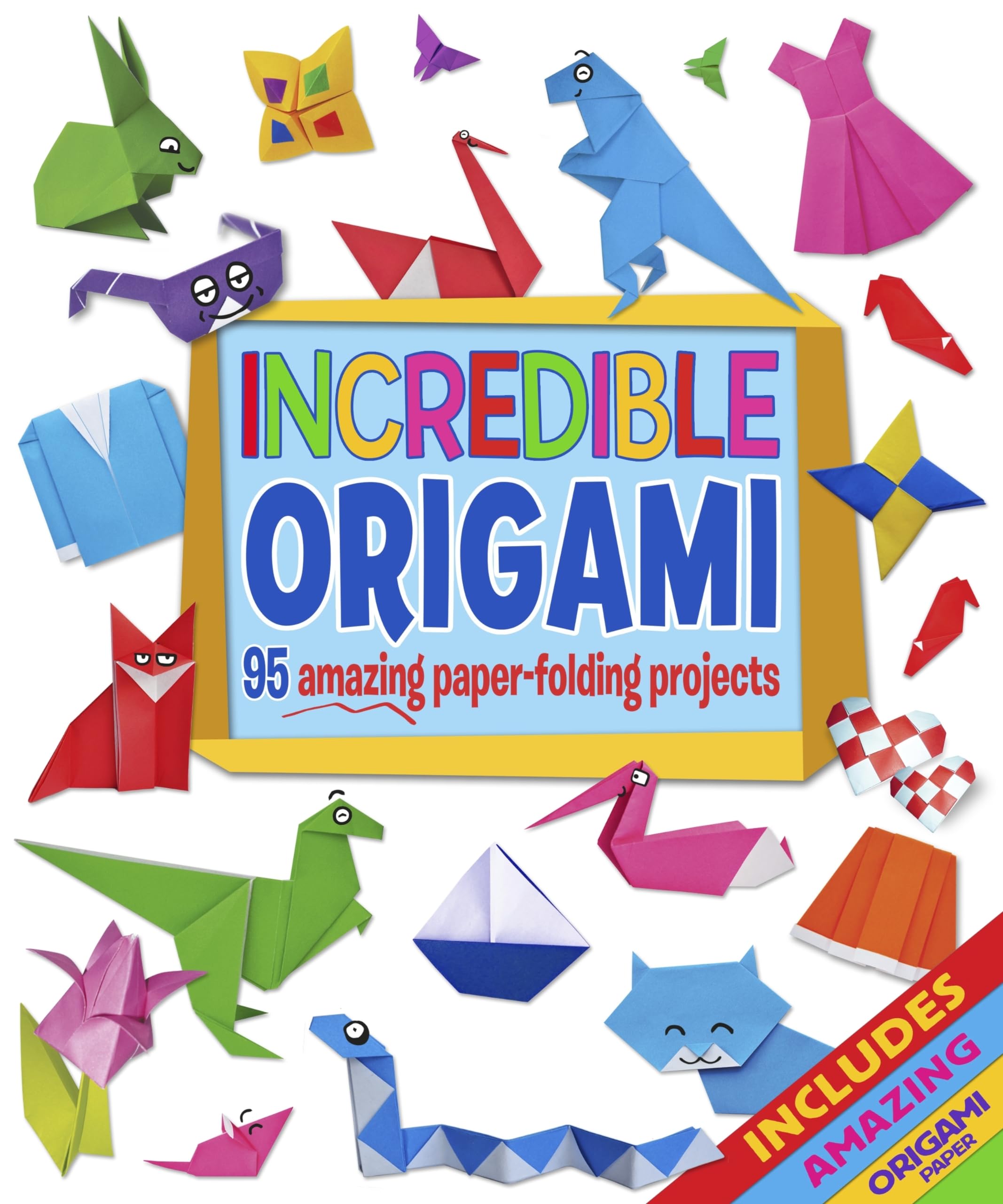 Arcturus Publishing Incredible Origami: 95 Amazing Paper-Folding Projects, Includes Origami Paper