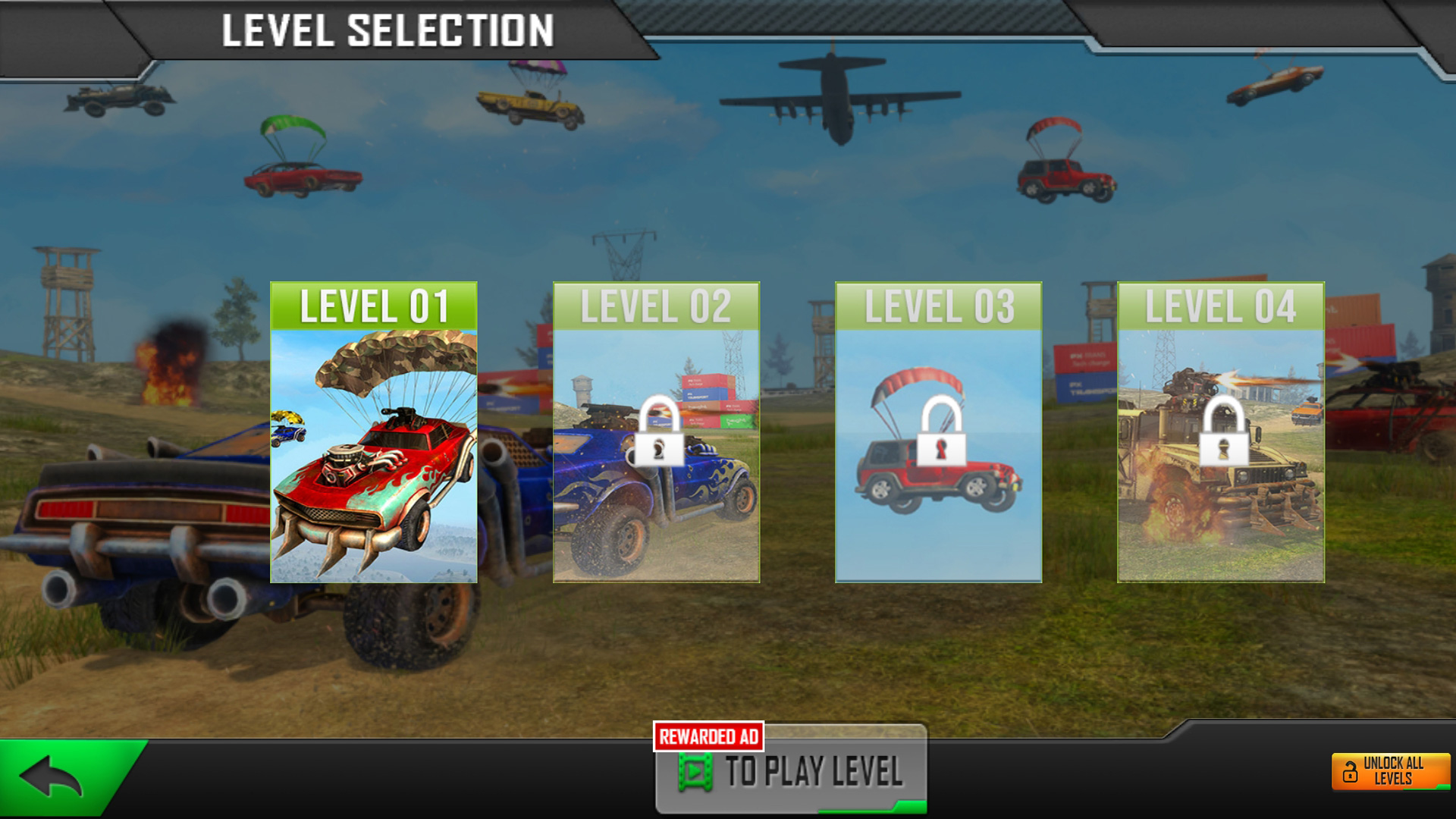 Cars Battleground Arena Battle for Android