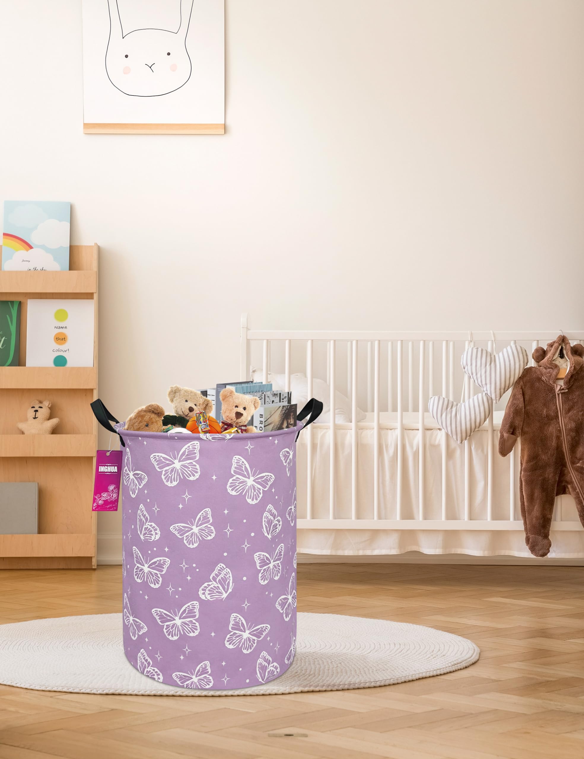 Hello Kitty JunYeShi Laundry Hamper Large Canvas Fabric