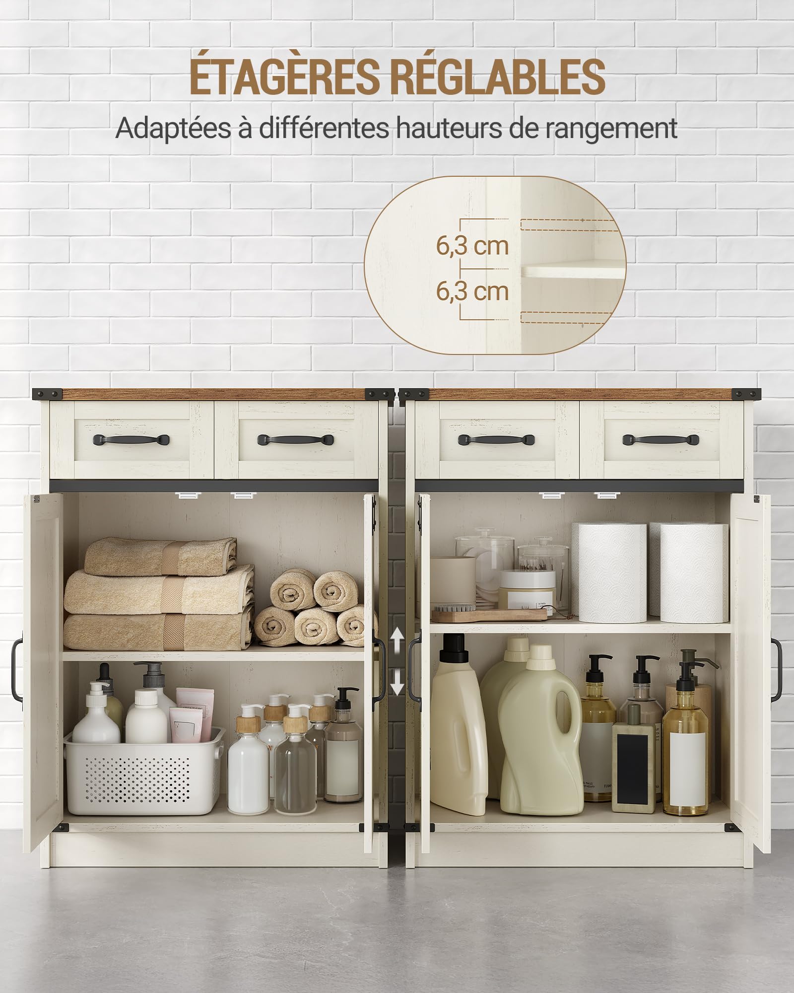 Hzuaneri Badezimmerschrank, Badschrank