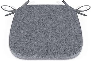 Shinnwa Wooden Chair Cushions for Non Slip Metal and Kitchen Dining Room...