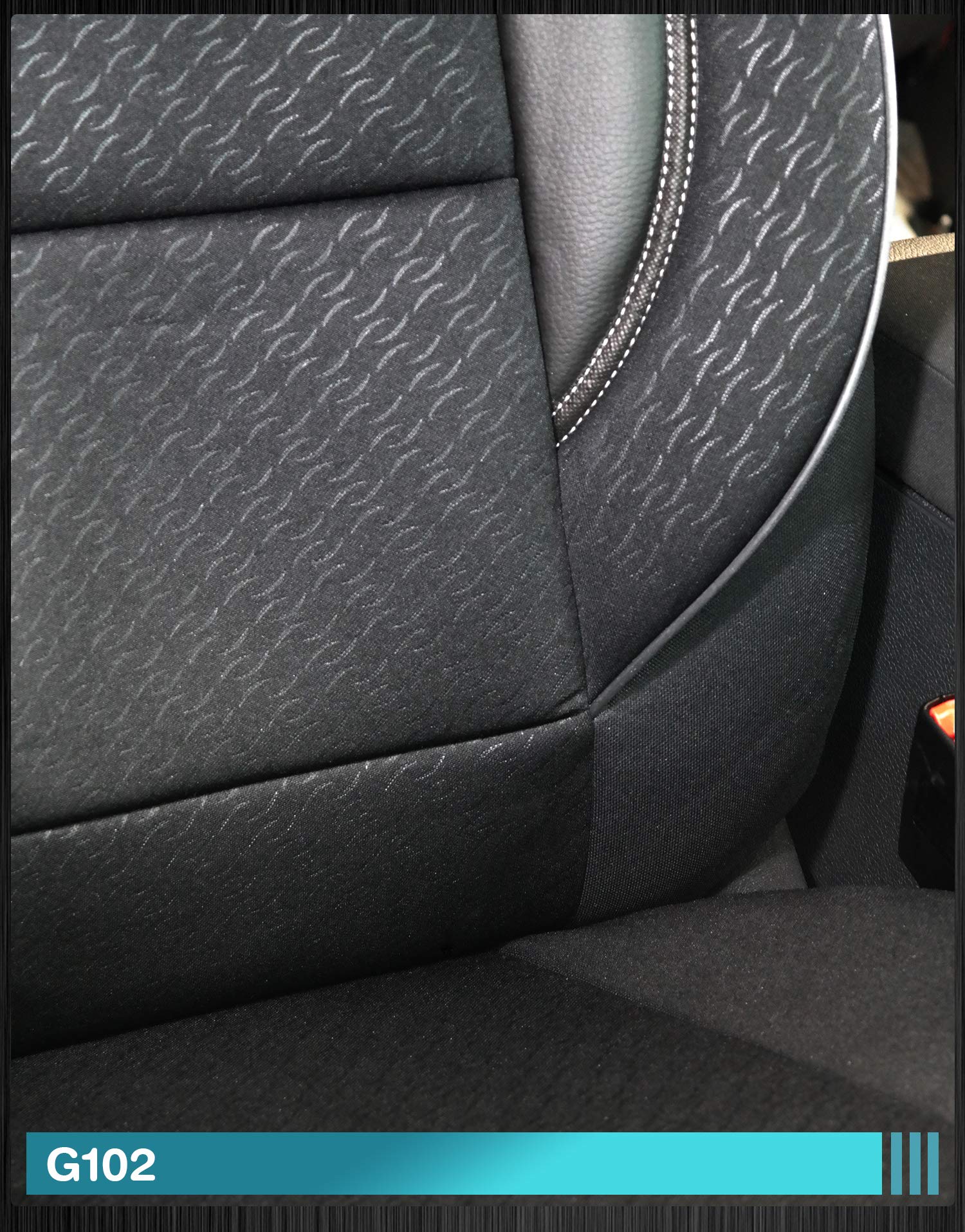 BREMER SITZBEZÜGE Fundas Protectoras para Coche compatibles con Mercedes Vito Viano W639, Juego de Conductor y copiloto a Partir de 2003 – 2014 / Juego de Fundas de Asiento de Coche, 2 Unidades en