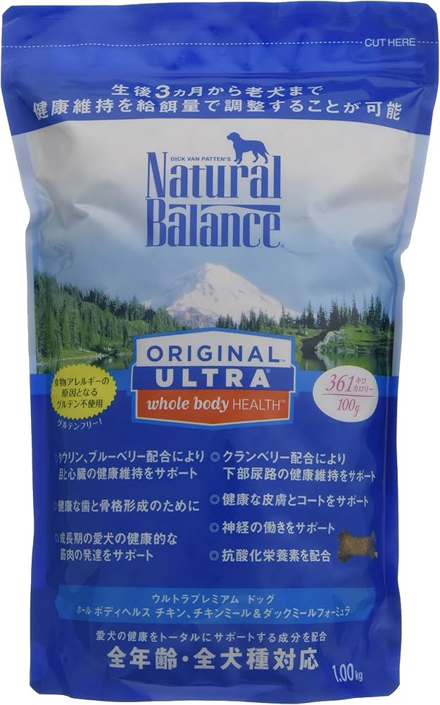 Amazon.co.jp: ナチュラルバランス ホールボディヘルス (全犬種/全年齢