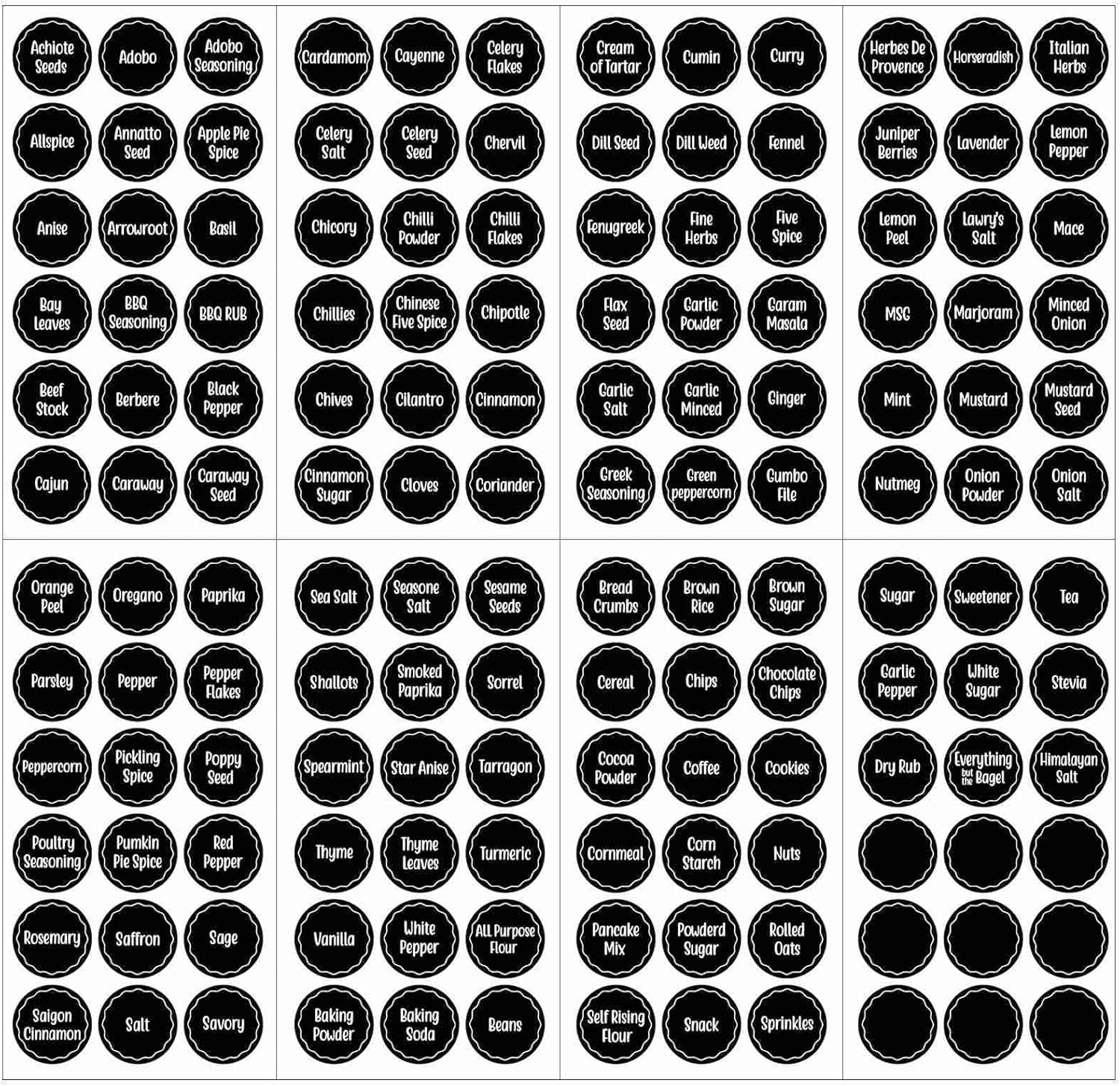 Chalkboard Labels 144 Pcs Chalkboard Label Stickers for