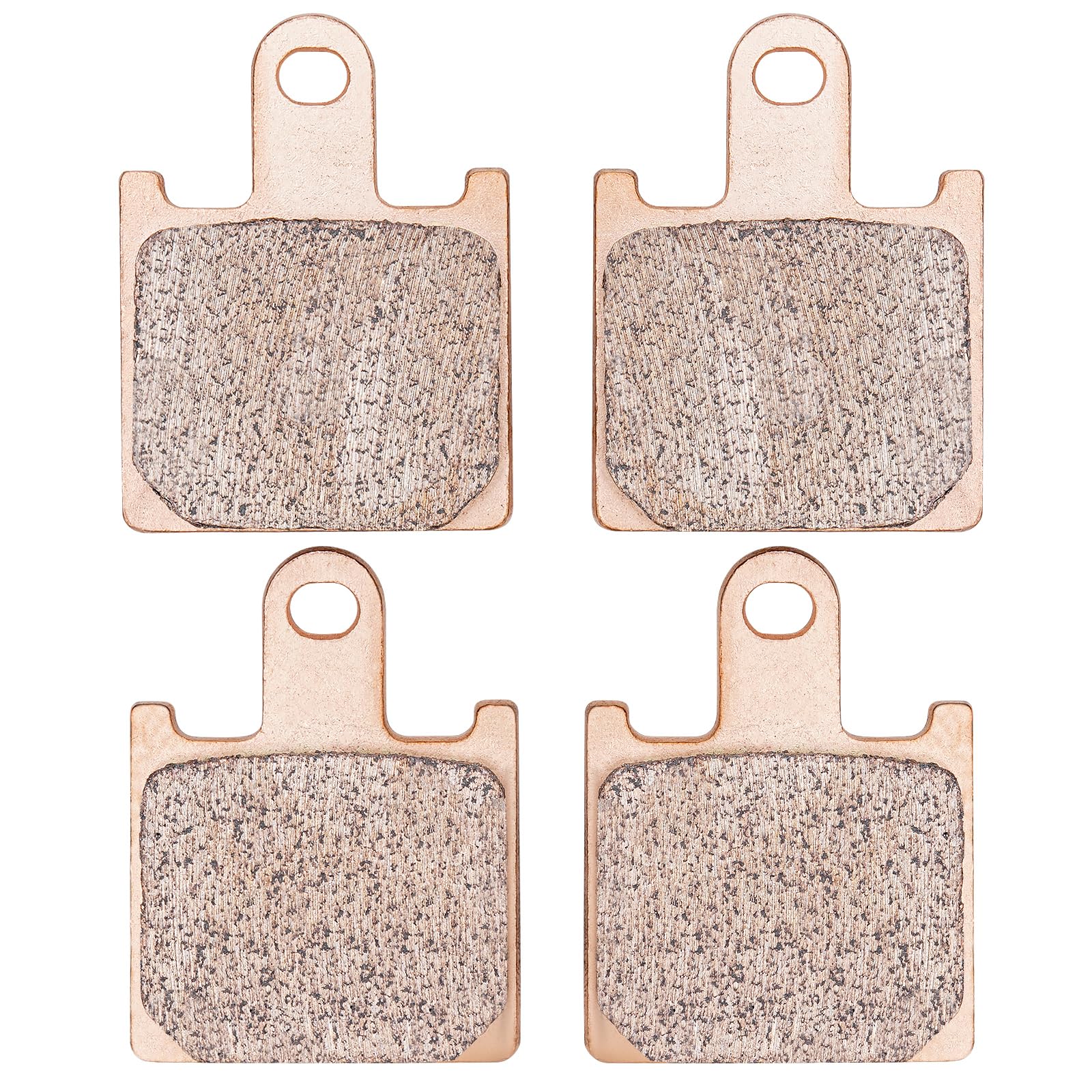 AHL-Kit Motocicleta Pastillas de freno para Kawasaki Z1000 ABS (ZR1000 C7F/C8F/C9F) 2007-2009 (Cobre sinterizado)
