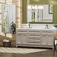 Vista 165 de Hasipu Espejo de baño LED con luces de 40 x 26 pulgadas, espejo de luz con marco de metal negro para tocador, antiniebla, regulable, 3