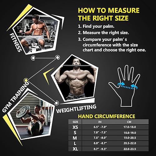 Miniatura 6 de ihuan Nuevos guantes de entrenamiento de gimnasio para levantamiento de pesas para hombres y mujeres, ideales para levantamiento de pesas,