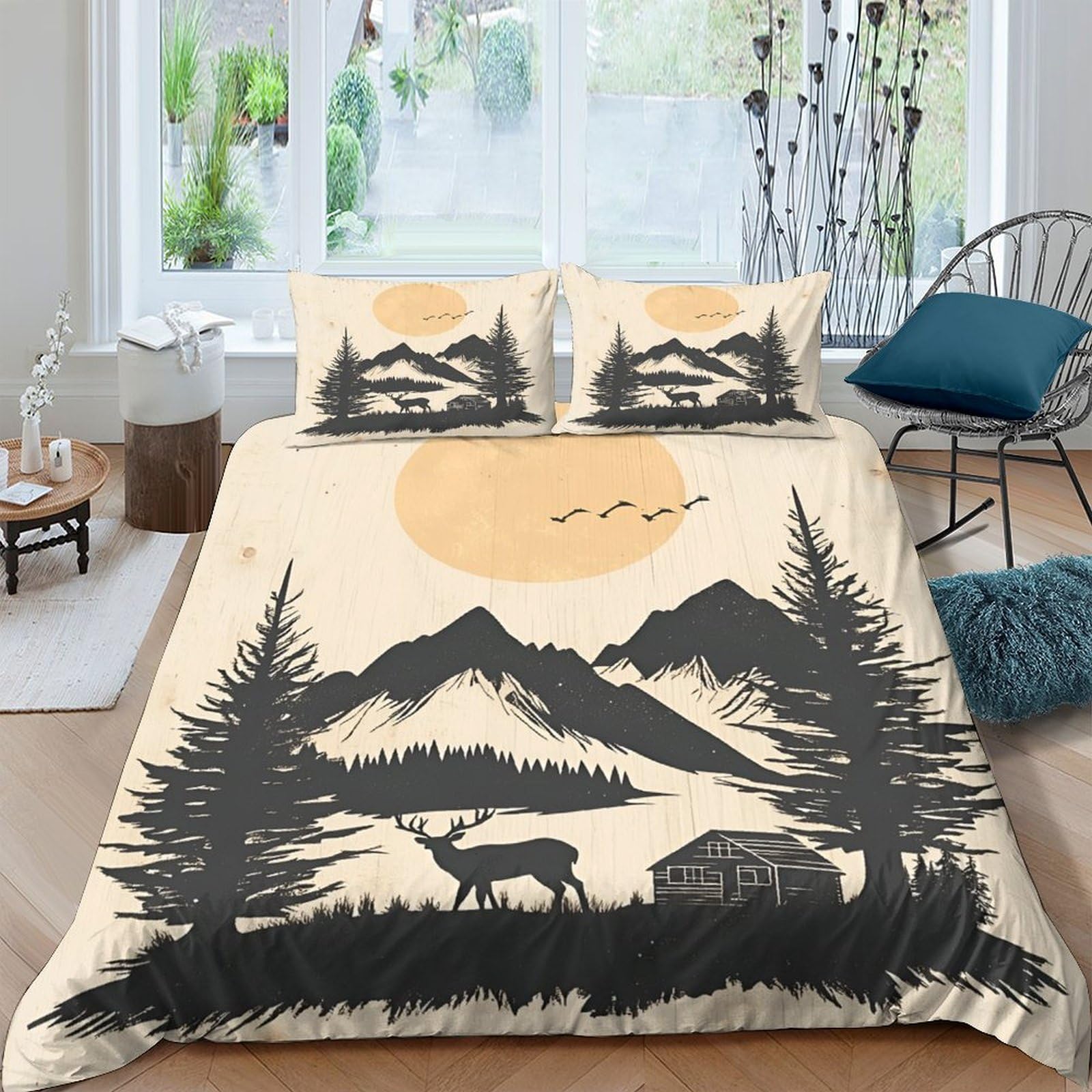 Ctjqhvkz Style-2 3D Printed Fitted Sheet Microfiber Bedroom Decor For Adults And Teens With Anti-Slip Design And Easy Care Single（135X200cm）
