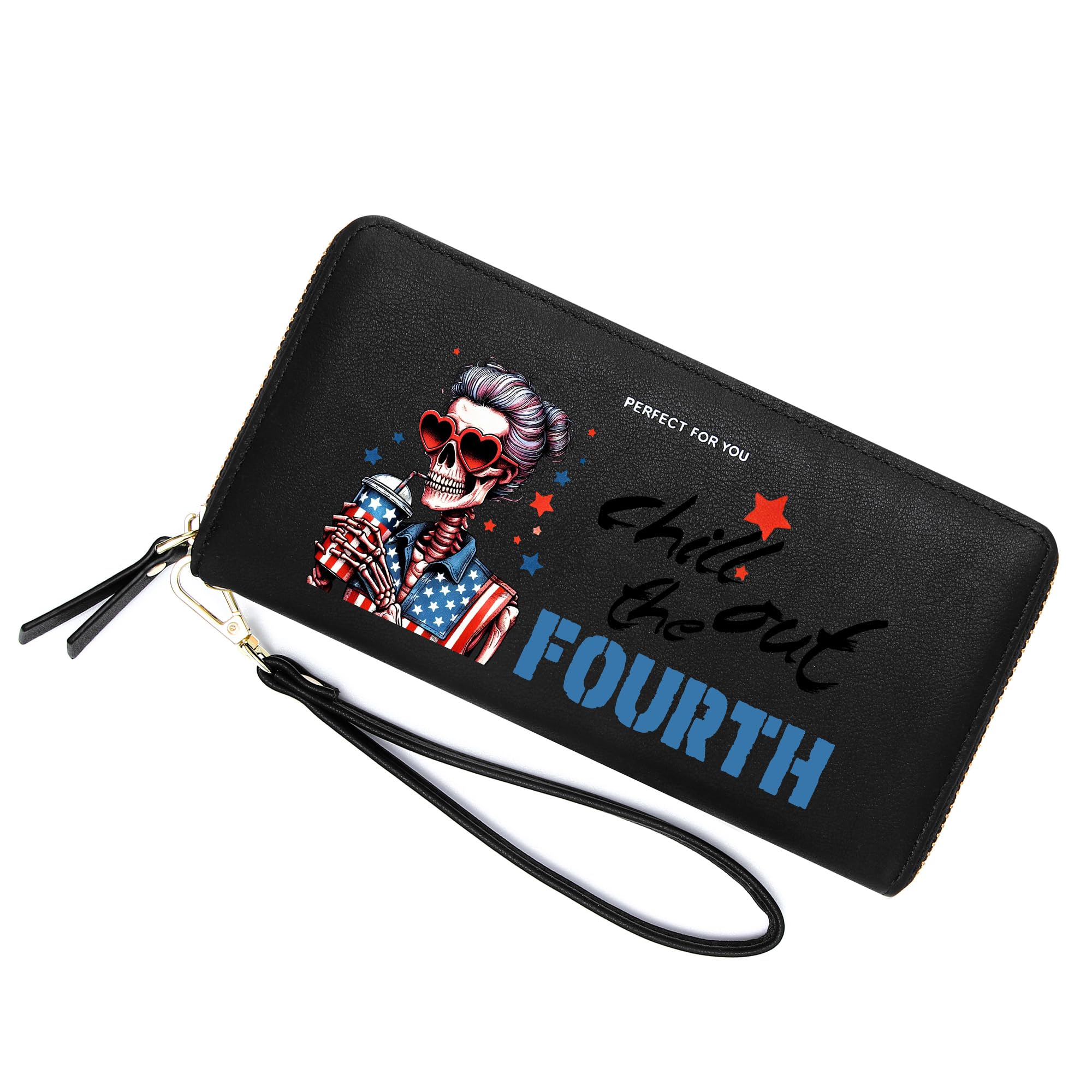 ZRTARY Customized American Women's Wallet,Holiday Gift for Friends and Ladies,Birthday Gift,Thanksgiving Gift for Parent,Grandparent,and Teachers 1301i