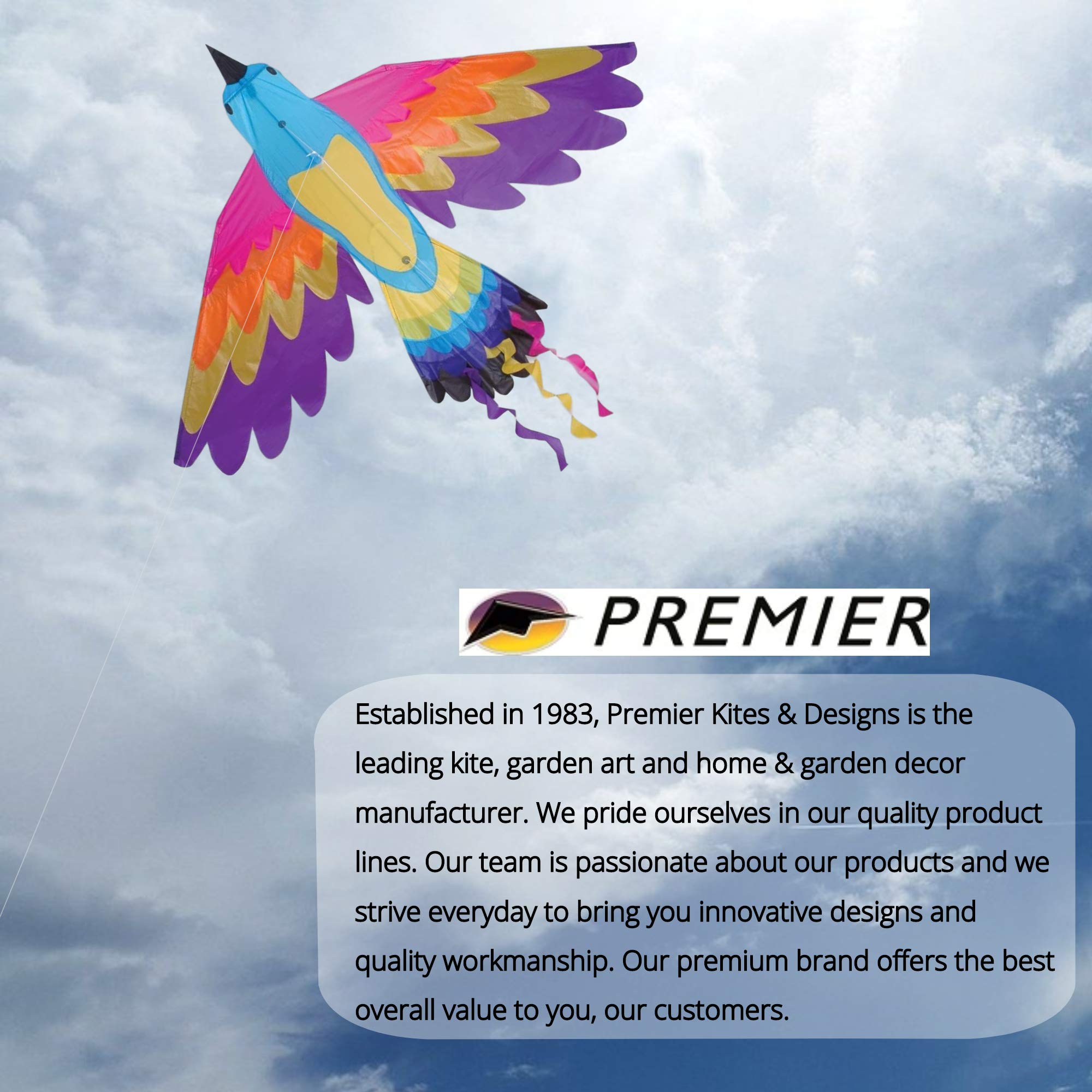 Premier Kites Paradise Bird Kite are Great Kites for Adults and Easy to