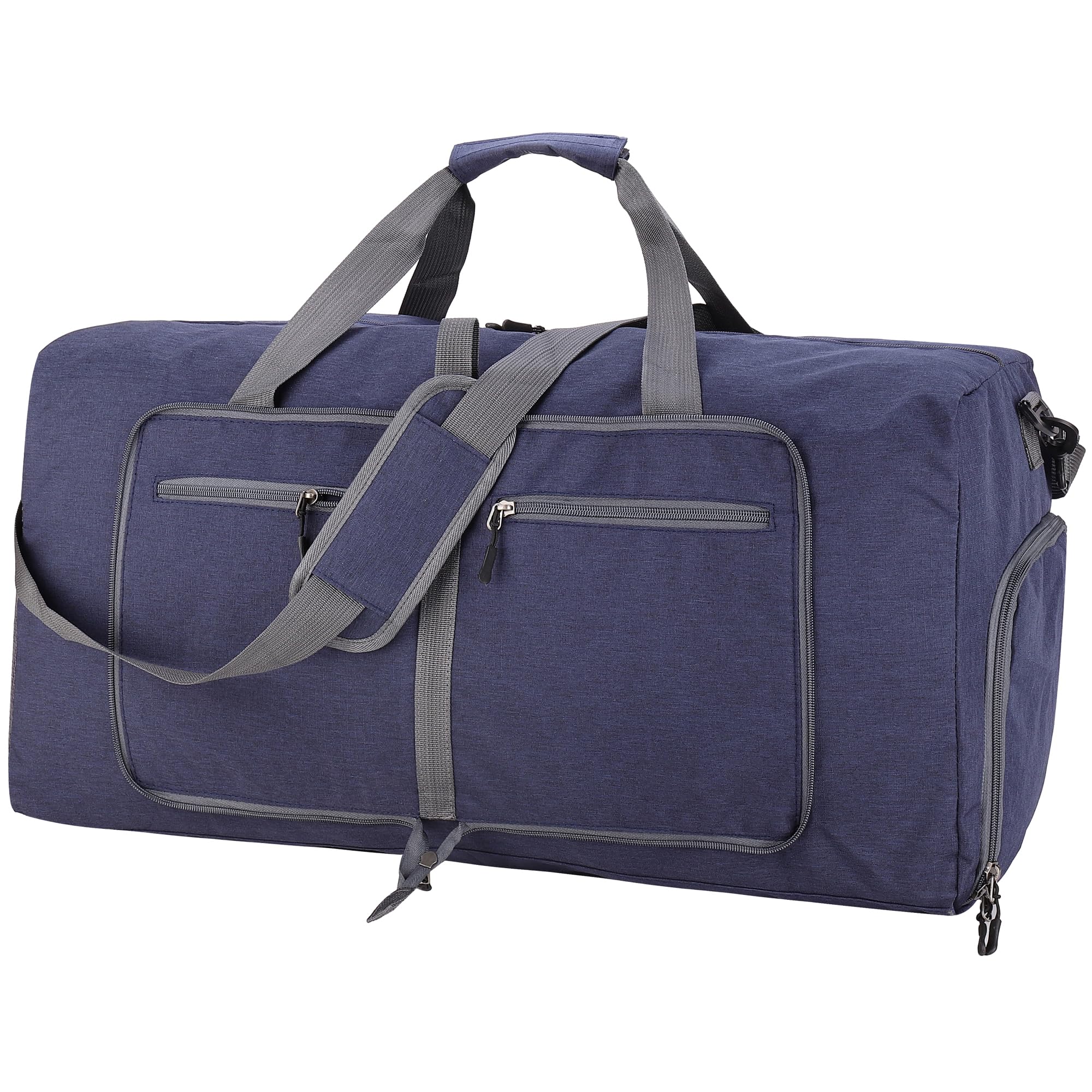 ehsbuy 60L Reisetasche Groß Faltbare Sporttasche Herren Damen mit Schuhfach Taschen Wasserdicht Saunatasche Travel Bag für Sports Urlaub Gym Übernachtung