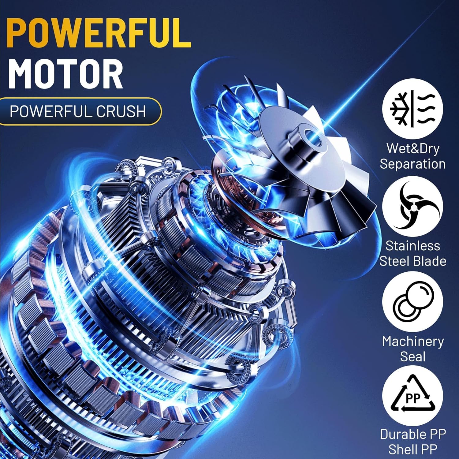 700W Macerator Pump for Macerating Toilet Upflush Toilet System Macerator Sewerage Pump with 4 Water Inlets for Toilet Kitchen Sink Darin Laundry Machine Disposal Macerating Toilet
