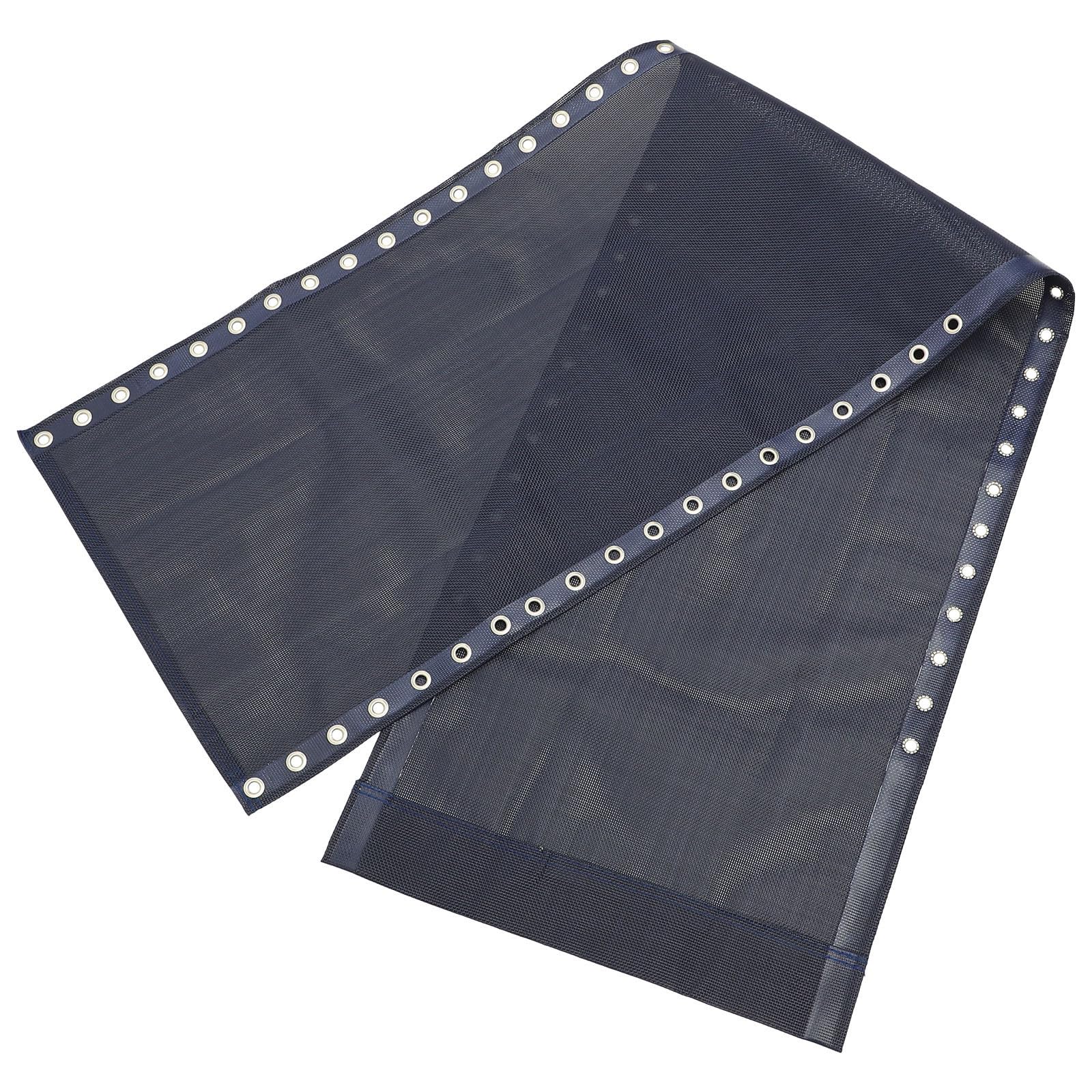Lona de poliéster azul de alta resistencia, funda para tumbona duradera 1